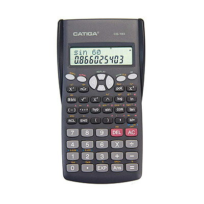CATIGA CS-183 CS183 ブラック 関数電卓 2ライン【定形外郵便のみ送料無料】LCD画面CATIGA CS-183 2-Line LCD Display Scientific CalculatorPre-Algebra、AlgebraI/II、Geometry電池別売り※代引き・ニッセン後払いできません CATIGA CS-183 CS183 ブラック 関数電卓 2ライン【定形外郵便のみ送料無料】LCD画面CATIGA CS-183 2-Line LCD Display Scientific CalculatorPre-Algebra、AlgebraI/II、Geometry電池別売り※代引き・ニッセン後払いできません