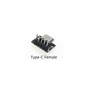 マイクロ USB Type C【メス】コネクター 変換 基板 5pin Micro USB Type-C femaleプラグ メスソケット コネクター 【メール...