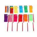 ダンスリボン 2m 12本 セット 体操リボンカラーお任せ、カラー指定×新体操リボンセット 体操専用子供の専用スポーツ用具 12本セット 2メートル※お買い得品のため特定のカラー多くなる場合や画像にない虹のデザイン含まれる場合ございます