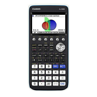 CASIO PRIZM FX-CG50 カラーグラフ 電卓 ブラック×ホワイト カシオ CASIO PRIZM FX-CG50 Color Graphing Calculator※電池別売り