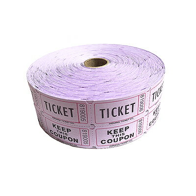 Consecutively Numbered Double Ticket Roll purple 2000【定形外郵便のみ送料無料】並行輸入品 紫DRINK TICKET ドリンクチケット パープル連続して番号が付けられたダブルチケットロール2000…