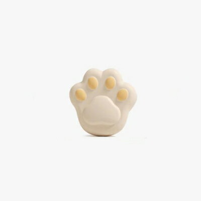 机エッジ シリコン保護カバー 猫の足 【ベージュ 肉球】 1点 シリコーンプロテクター 【定形外郵便のみ送料無料】簡易包装簡単取り付け 机や家具の角に貼り付け コーナーガード 両面テープ付き※1コーナー分となります