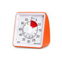 Secura キッチンタイマー 60分 3.1インチ オレンジ 小さめサイズ カウントダウンクロック ※電池別売り【定形外郵便のみ送料無料】 視覚的に時間の経過...