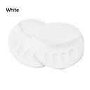 足裏サポート 保護パッド 【 2足 (4個セット) 】ホワイト 足裏パッド 衝撃吸収 フットケア 2ペア【定形外郵便のみ送料無料】5本指 穴あきソックス靴 サンダル パンプス ハイヒール 足裏クッション 外反母趾 足裏の汗吸収 通気 防臭 足の裏 タコ 魚の目 マメ