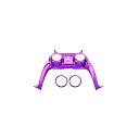 PS5 コントローラー カスタマイズ クロームローズレッド (メタリック)【訳あり:リング部分のメッキ塗装不備】< リング フレーム セット>【定形外郵便のみ送...