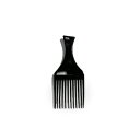 カーリーコーム 縦長 アフロ 櫛 <タイプB>訳あり:汚れ ブラック 歯の長さ6.3cm 理髪 コーム【定形外郵便のみ送料無料】 簡易包装 コームオーバー アフロヘアピックコーム ヘアカット ヘアフォークコーム ヘアケア パーマコームカーリー ヘア ブラシ