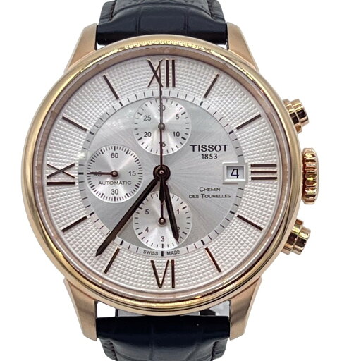 ティソ(TISSOT) T099.427.36.038.00 シュマン・デ・トゥレル オートマティック 自動巻き SS×レザー (文字盤:ベージュ) 【Aランク】【中古】 ティソ(TISSOT) T099.427.36.038.00 シュマン・デ・トゥレル オートマティック 自動巻き SS×レザー (文字盤:ベージュ) 【Aランク】【中古】