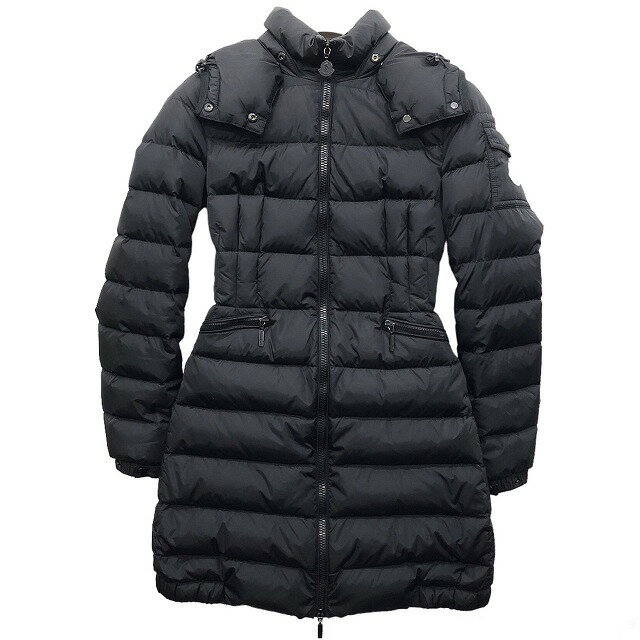 モンクレール(MONCLER) 420934937205 CHARPAL GIUBBOTTO ダウンジャケット アウター キッズ レディース (カラー：ブラック)【Bランク】【中古】