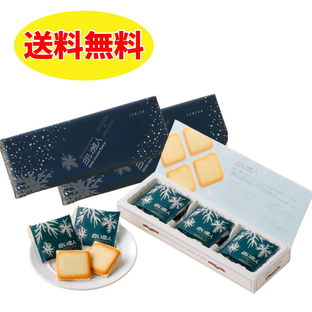 ISHIYA 白い恋人 ホワイト(9枚入)2個セット