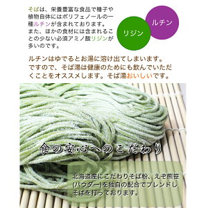 【送料無料】えぞ熊笹そば110g×2食♪【北海道】
