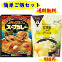 じゃがマッシュ と マジックスパイスカレー 1箱 の計2個 簡単ご飯セット 非常食 レトルト カレー マッシュポテト ポテトサラダ お手軽 送料無料