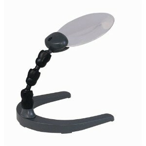 【送料無料！】コンテック 両手が使えるルーペ　卓上 LP−38R両手が使えるルーペ