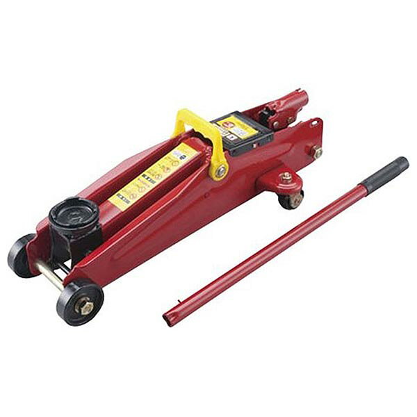 【送料無料！】LIFELEX 2tフロアジャッキ 最高位385mm KG07-0840タイヤ交換などの作業が簡単