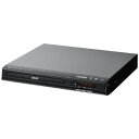 【送料無料!】VERTEX ヴァーテックス DVDプレーヤー DVD-V015BK シンプルデザイン、シンプル操作