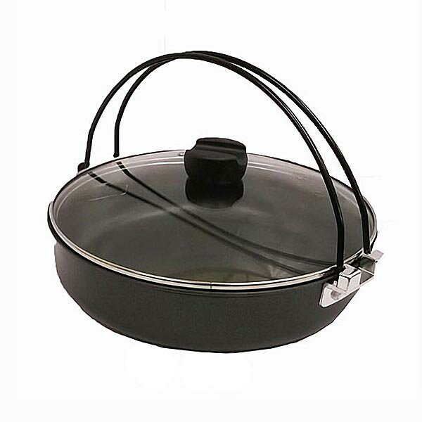 【送料無料！】コーナン IH軽量すき焼き鍋26cmフッ素加工でこびりつきにくく、お手入れ簡単!