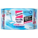 【送料無料!】花王 クイックルワイパー 立体吸着ウエットシート 32枚髪の毛やベタベタまで一度にふきとれます。