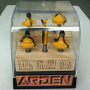 【送料無料!】ARDEN ルータービットセット フッ素コート 6PCARDENのビットのセットが旧タイプ処分のため大変お買い得!