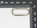 25×8×3mm 小判カン ニッケル 4個入り