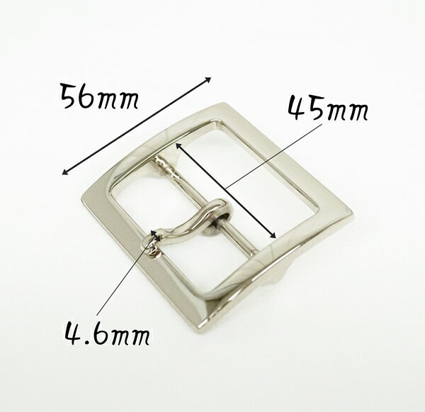 45mm ギャリソンバックル ニッケル