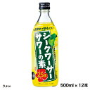 楽天琉球泡盛　久米仙酒造　楽天市場店シークワーサーサワーの素 500ml 25度 12本