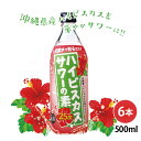 楽天琉球泡盛　久米仙酒造　楽天市場店ハイビスカスサワーの素 500ml 25度 6本