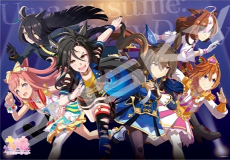 1000ピースジグソーパズル ウマ娘 プリティーダービー ビジュアルアートシリーズ(6) エンスカイ 1000T-374 (51×73.5cm)
