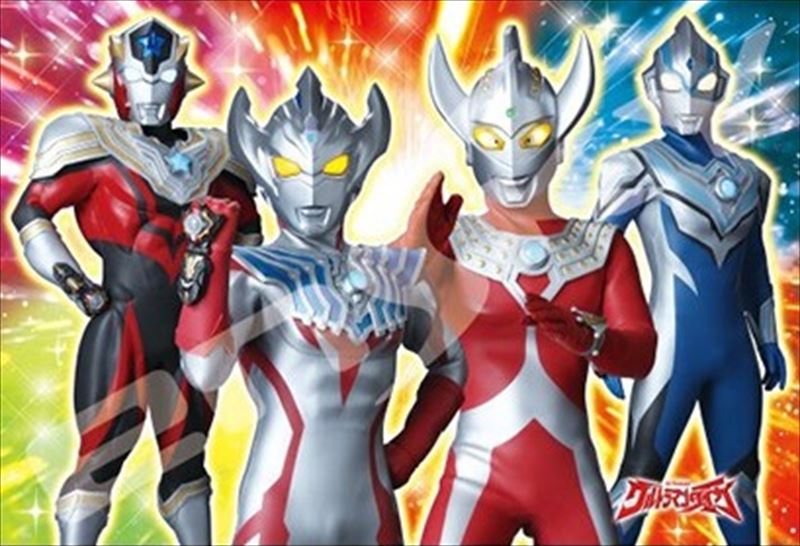 108ラージピースジグソーパズル ウルトラマンタイガ バディゴー? 《廃番商品》 エンスカイ 108-L736 (26×38cm)