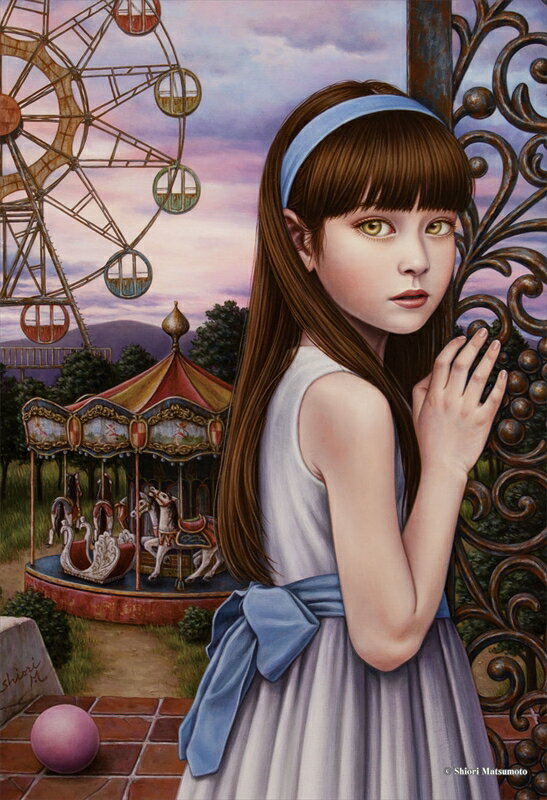 乐天商城 - 300ピースジグソーパズル 夜が明ける頃（松本潮里） キューティーズ 300-255 (26×38cm)