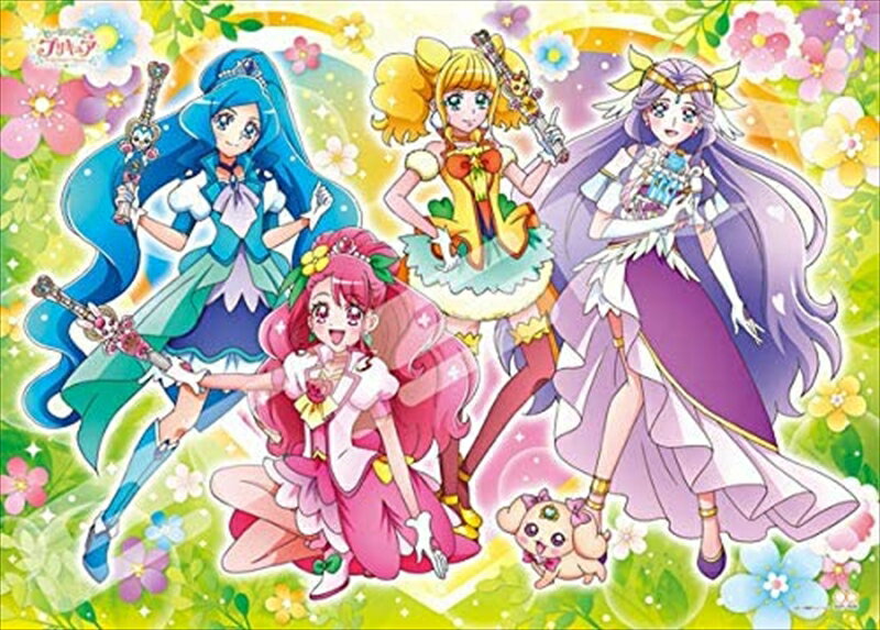 300ラージピースジグソーパズル ヒーリングっど hearts プリキュア お手当てがんばります！ 《廃番商品》 エンスカイ 300-L562 (38×53cm)