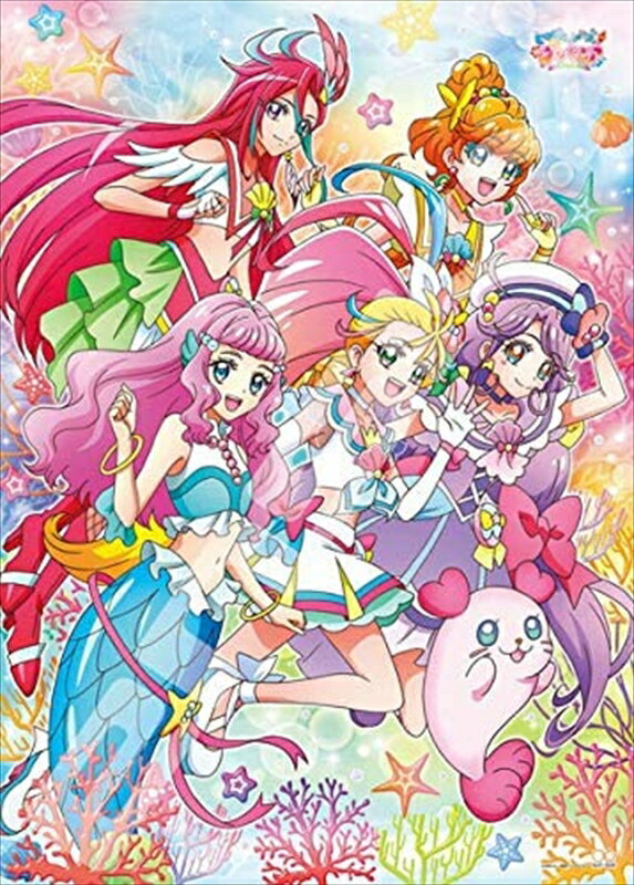 300ラージピースジグソーパズル トロピカル～ジュ！プリキュア 海の世界へ 《廃番商品》 エンスカイ 300-L565 (38×53cm)