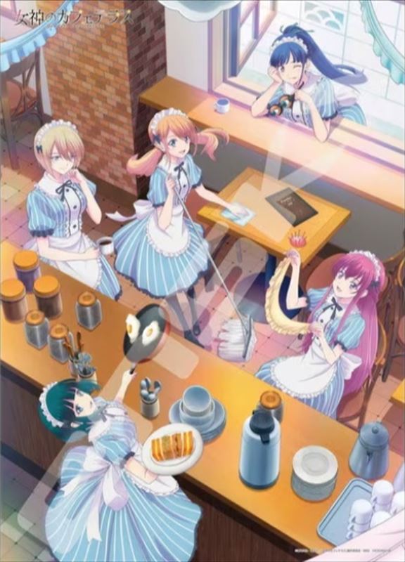 乐天商城 - 500ピースジグソーパズル 女神のカフェテラス Familia エンスカイ 500-541 (38×53cm)