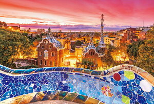 1000ピースジグソーパズル グエル公園 ビバリー 51-274 (49×72cm)