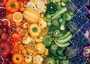 2000スモールピースジグソーパズル Rainbow of Produce (レインボー オブ プロデュース) エポック社 54-219 (38×53cm)