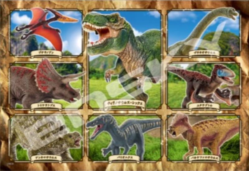 Jigsaw Puzzle - 70ラージピースジグソーパズル シュライヒ 恐竜図鑑 エンスカイ 70-L07 (26×38cm)