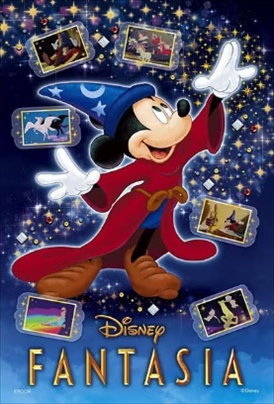 乐天商城 - 300ピースジグソーパズル パズルデコレーション FANTASIA-Magic-（ファンタジア-マジック-） エポック社 73-307 (26×38cm)