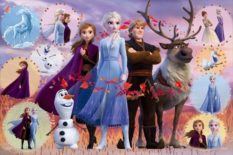 1000ピースジグソーパズル パズルデコレーション Frozen 2 Collection（Frozen 2 コレクション） エポック社 97-005 (50×75cm)