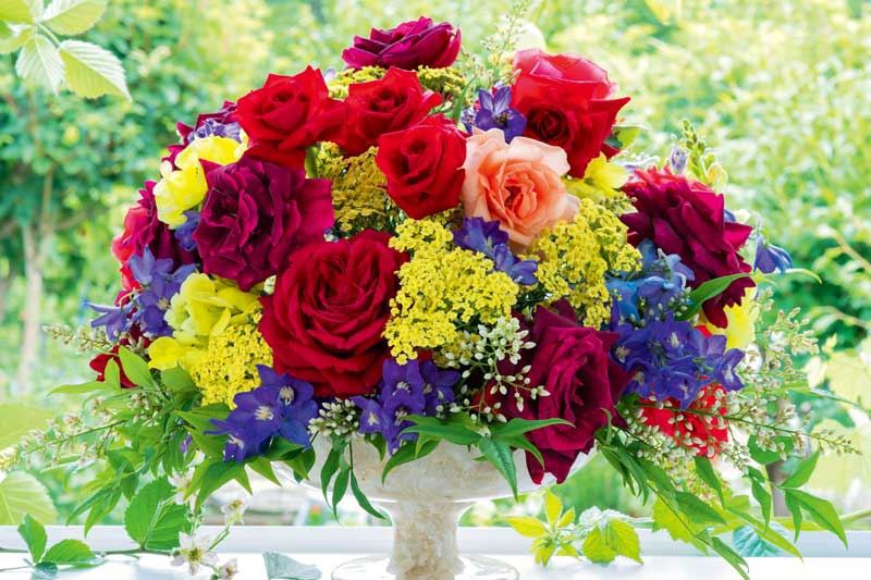 1000ピースジグソーパズル マイ フェア ローズ アップルワン 1000-767 (50×75cm)