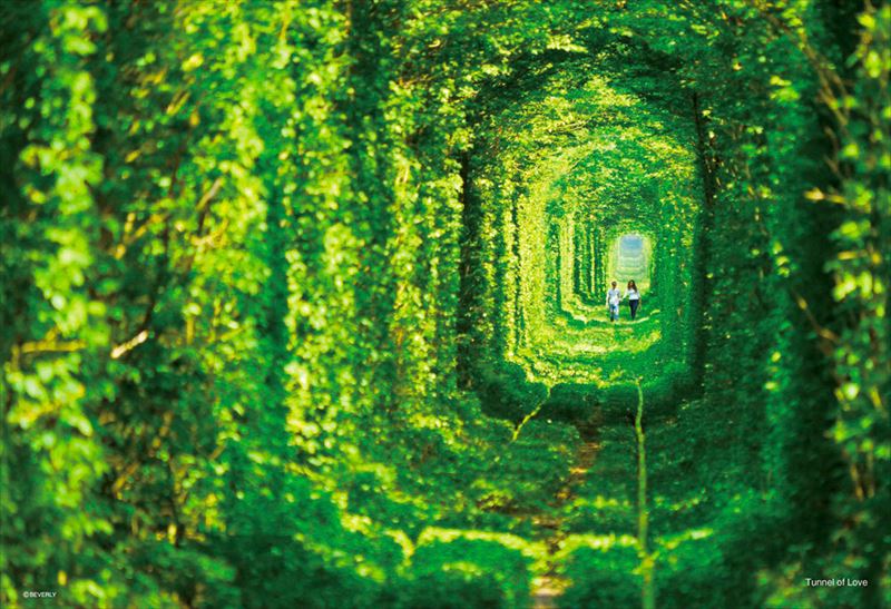 乐天商城 - 【引上品】300ピースジグソーパズル 恋のトンネル 《廃番商品》 ビバリー 33-112 (26×38cm)