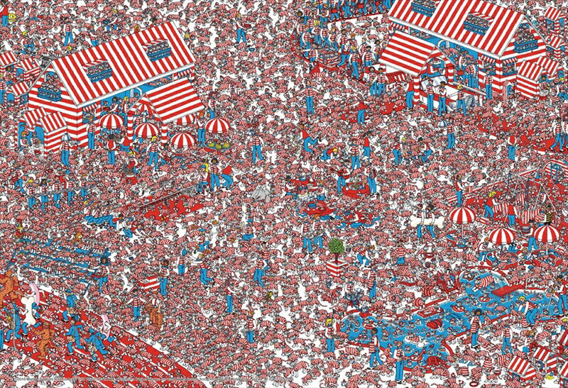 楽天市場】ジグソーパズル where's wally？ウーフの国の通販