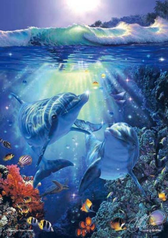 108ピースジグソーパズル ミッドナイト サン（CRラッセン） 《廃番商品》 ビバリー 84-952 (18.2×25.7cm)