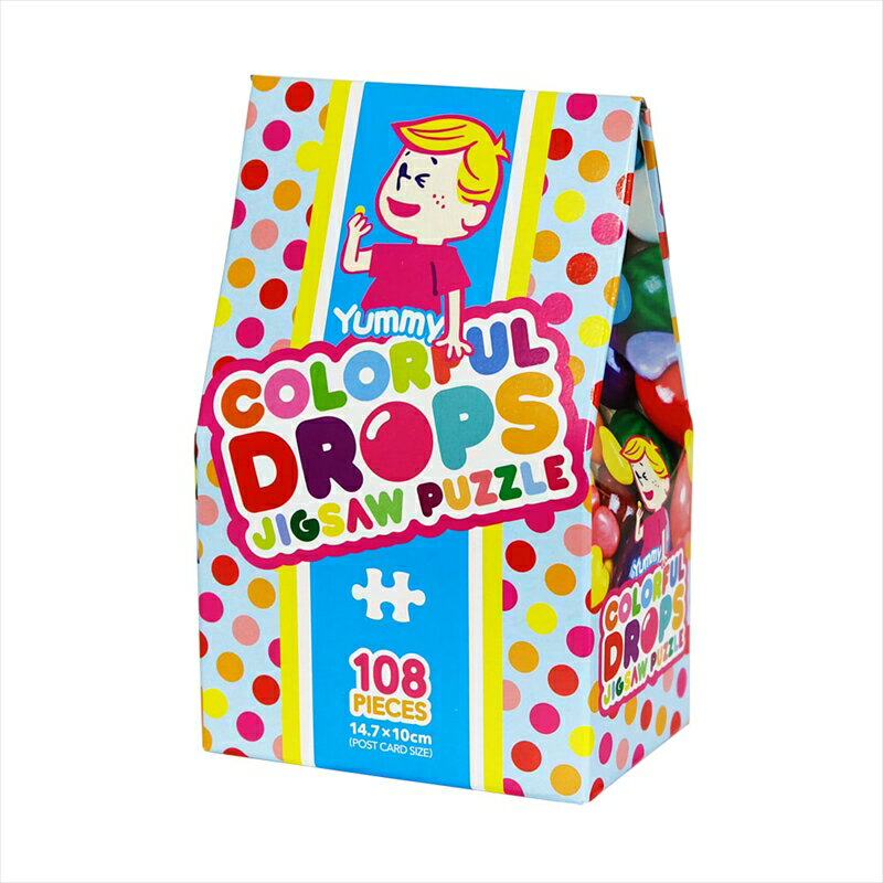 108マイクロピースジグソーパズル カラフルドロップス ビバリー M108-192 (10×14.7cm)