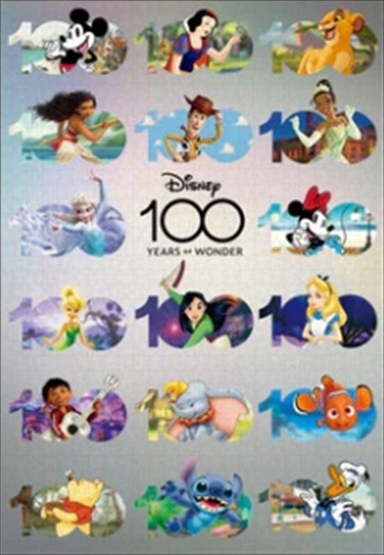 1000ピースジグソーパズル Disney100:Anniversary Design〈メタリックペーパージグソー〉 テンヨー D-1000-010 (51×73.5cm)