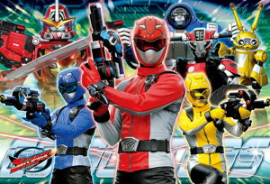 【引上品】108ラージピースジグソーパズル 特命戦隊ゴーバスターズ レッツモーフィン! 《廃番商品》 エンスカイ 108-L354 (26×38cm)
