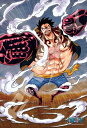 300ピースジグソーパズル ワンピース ギア4「弾む男」!!! 《廃番商品》 エンスカイ 300-1142 (26×38cm)