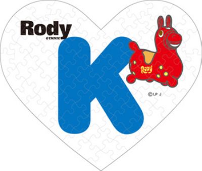 ミニパズルハート68ピース Rody K 《廃番商品》 エンスカイ 68-011 (ハート形10×12cm) 1