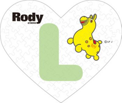 乐天商城 - ミニパズルハート68ピース Rody L 《廃番商品》 エンスカイ 68-012 (ハート形10×12cm)