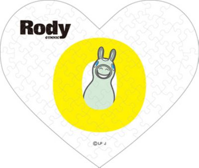 乐天商城 - ミニパズルハート68ピース Rody O 《廃番商品》 エンスカイ 68-015 (ハート形10×12cm)