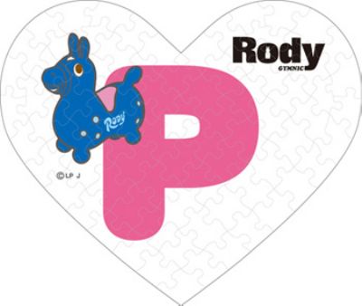 ミニパズルハート68ピース Rody P 《廃番商品》 エンスカイ 68-016 (ハート形10×12cm) 1