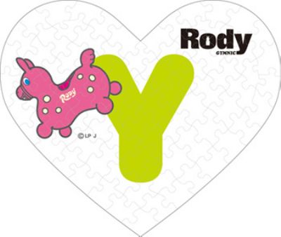 ミニパズルハート68ピース Rody Y 《廃番商品》 エンスカイ 68-025 (ハート形10×12cm)