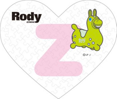 ミニパズルハート68ピース Rody Z 《廃番商品》 エンスカイ 68-026 (ハート形10×12cm)